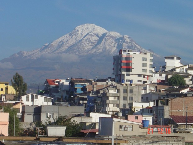 Chimborazo in Ecuator