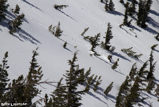 Yep, twas a full reset in select spots around Tahoe. Toby Schwindt knew where to go.