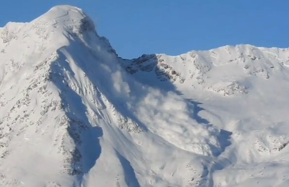 Another big avalanche from the video