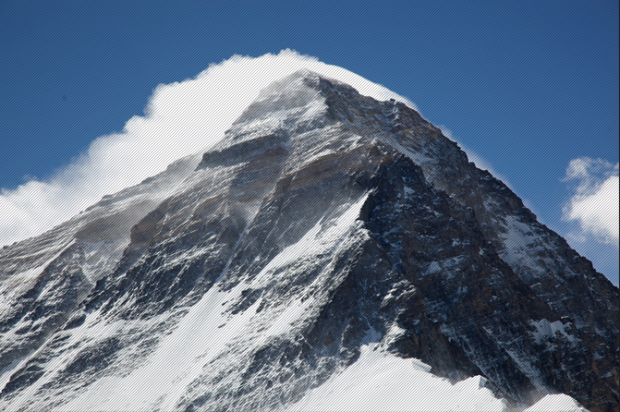 Mount Everest.  photo:  Simone Moro