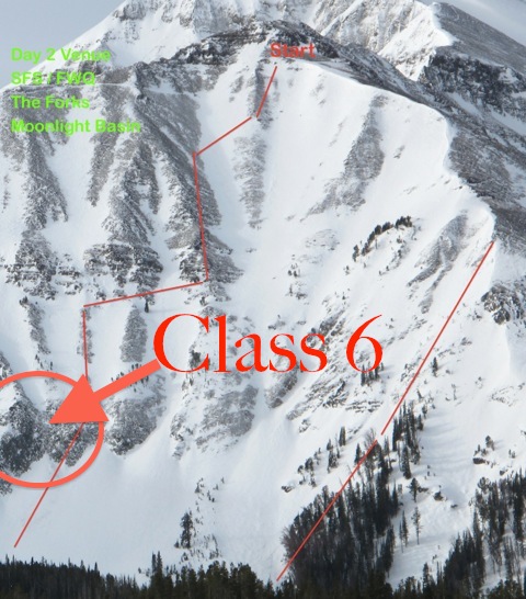 Class 6 is so gnarly, that it was excluded from the 2013 Freeride World Tour Qualifier competition