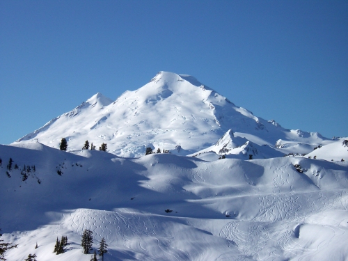 Mt Baker ski resort sidecountry and Mt. Baker