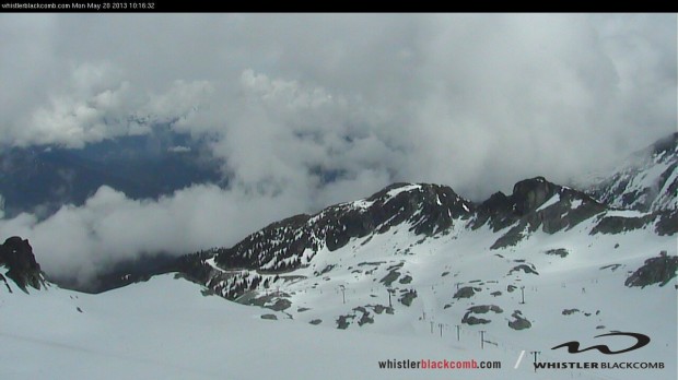 whistler today at 10am