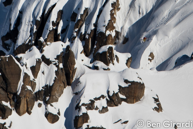 Eric Bryant ripping Little, AK in Bariloche, Argentina.  photo: ben giardi