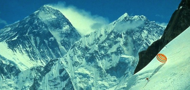 The first person to ski down Everest = Yuichiro Miura 