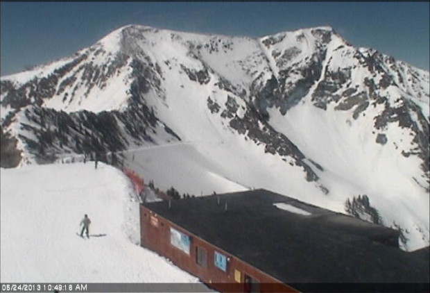 Clean and sunny at Snowbird all weekend