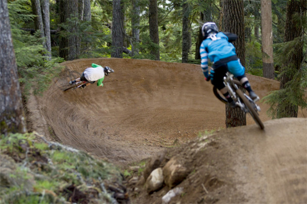 Perfect berm at Whistler
