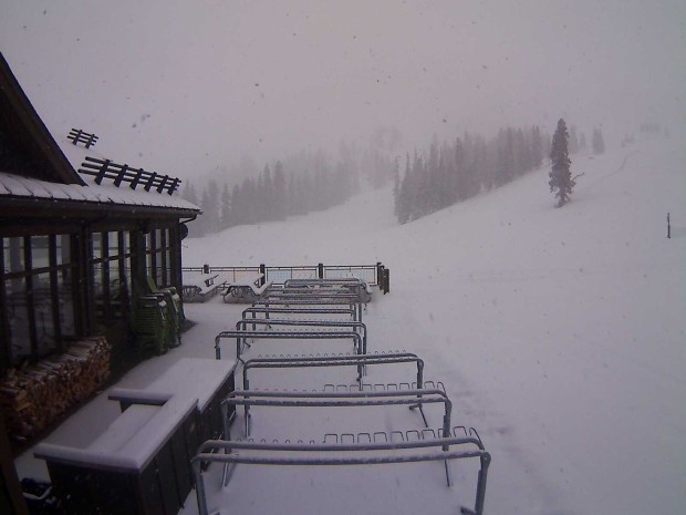 2” of new snow at Arapahoe Basin this am