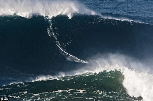 Garrett McNamara, Nazare, Portugal, 78-foot wave