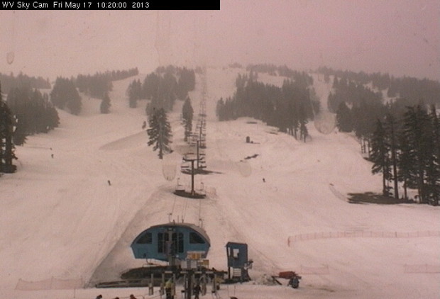 Mt. Bachelor today at 10:20am