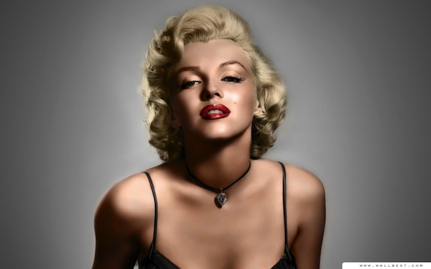 Marilyn turned heads, men prefer blondes