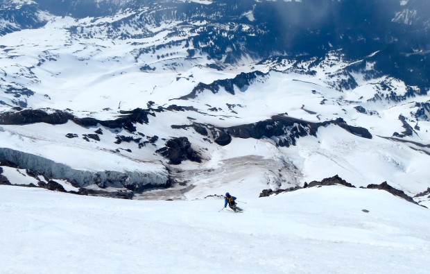 Zeb skiing Success.  photo: tyler jones