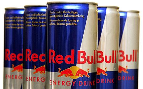 Red bull cans