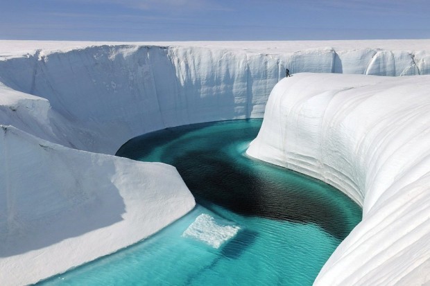 River of Glacial Meltwater
