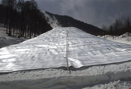 Stored Sochi Snow