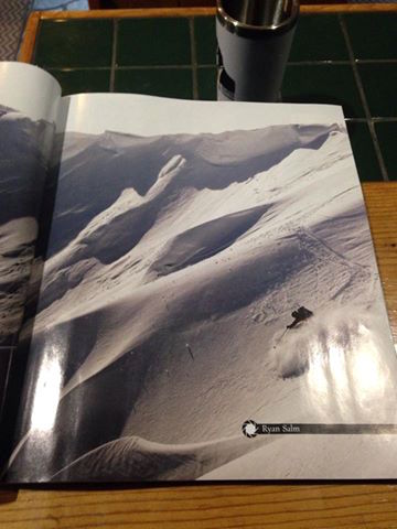  2-page spread in Mountain Magazine in winter 2014/15. Mountain Magazine circulation = 125,000 copies. Brand Reach (all mediums) = 500,000 