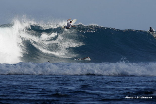 Reunion Island world class surf