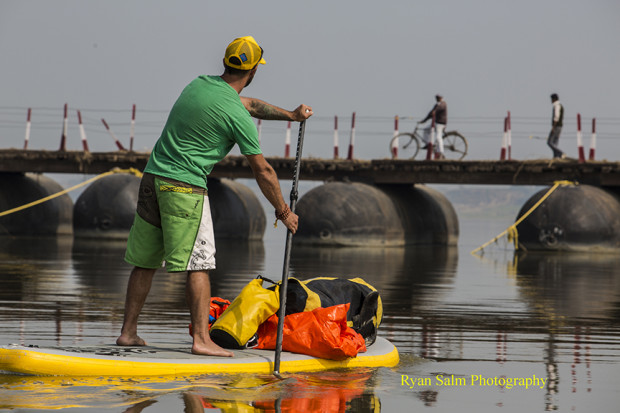 Paddle Boarding the Ganges River in 2013