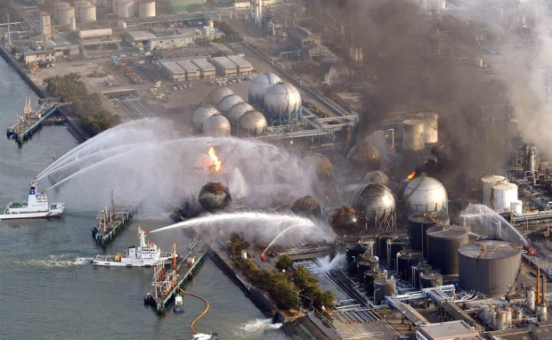 Fukushima Diaiichi during disaster