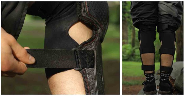 Effective strapping and comfortable knee backing makes the Pinner-LT's a pleasure for longer days.