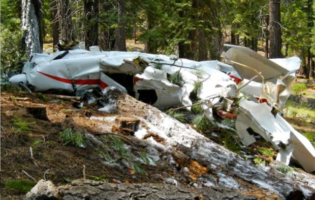 Plane crash in South Lake Tahoe yesterday