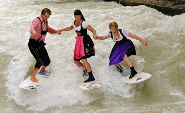Munich, Germany River Surfing