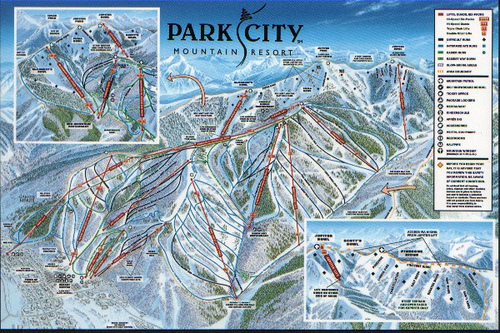 Park City trail map