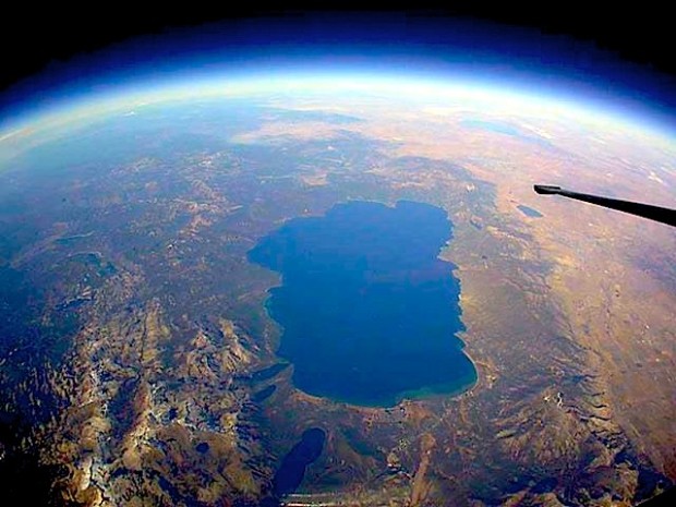 Lake Tahoe from space