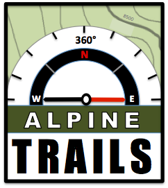 Alpine trails logo