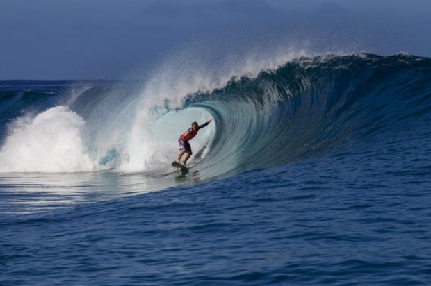 Anthony Walsh posts the events first perfect 10. ASP/kirstin