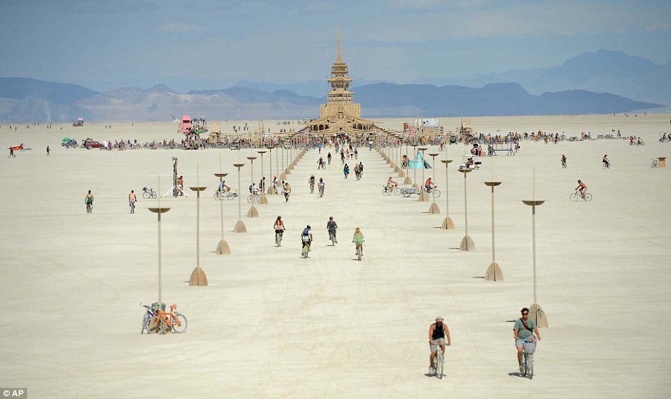 Burning Man. photo: dailymail.co.uk
