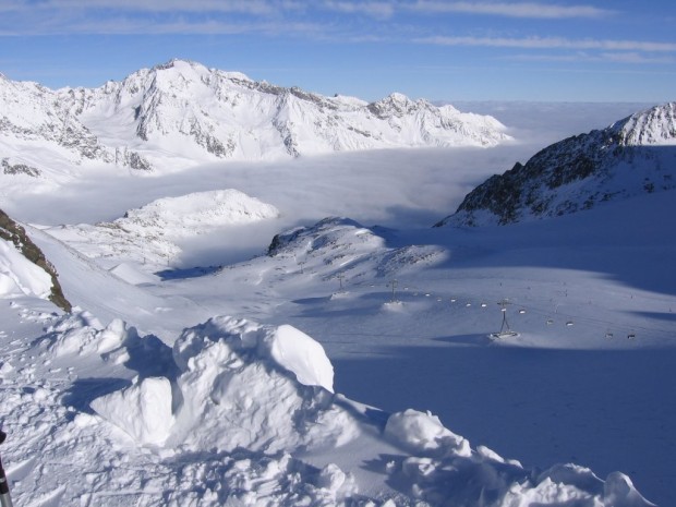 Stubai Glacier ski resort 