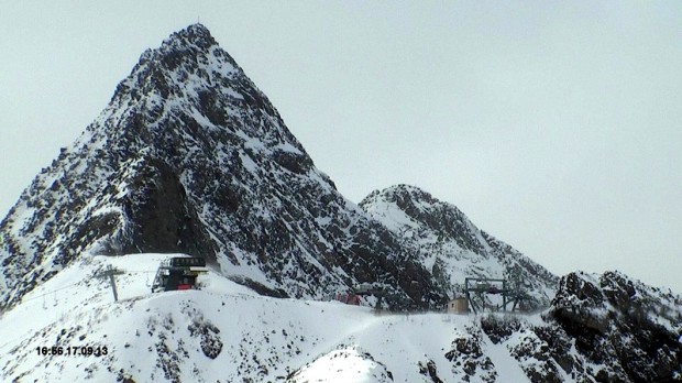 Stubai Glacier ski resort Tuesday.