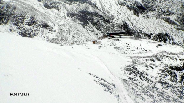 Stubai Glacier ski resort Monday.