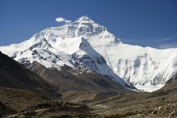 Mt. Everest from Tibetan side