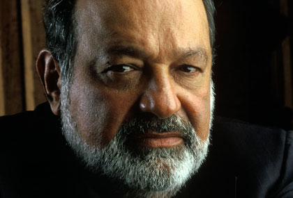 Carlos Slim, telecommunication mogul and richest man in the history of the world.