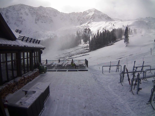 Arapahoe Basin, CO at 11am Today.