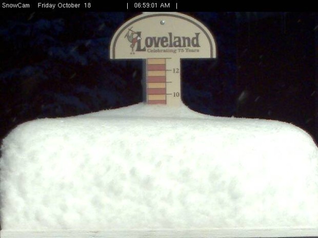 Loveland, CO this morning with 9 inches of new snow
