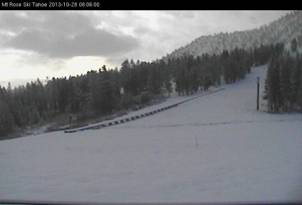 Mt. Rose today at 8am