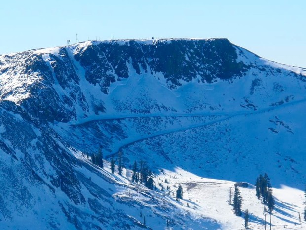 Squaw Valley Palisades. Yesterday. photo: Points North Heli