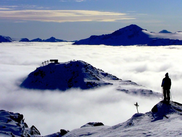 This photo is actually of Whistler in Canada...  photo:  snowbrains.com
