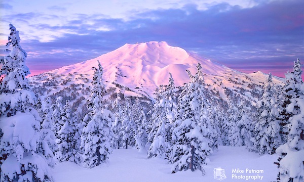 What a large, beautiful pile of Snowflakes looks like:  Mt. Bachelor, OR.  photo:  
