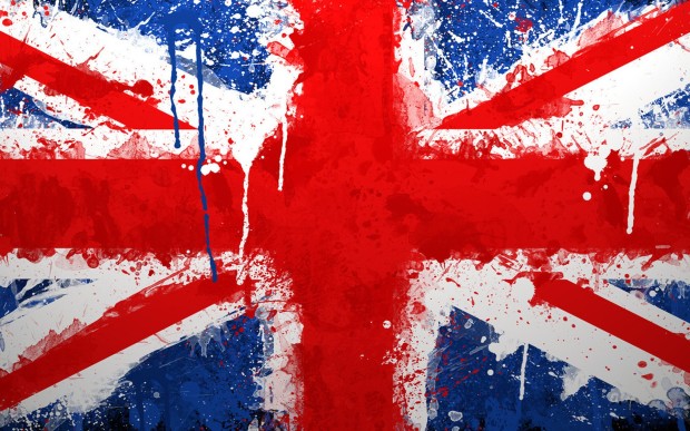 Water-color-British-flag