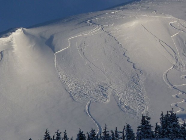 Small, skier triggered avalanche.