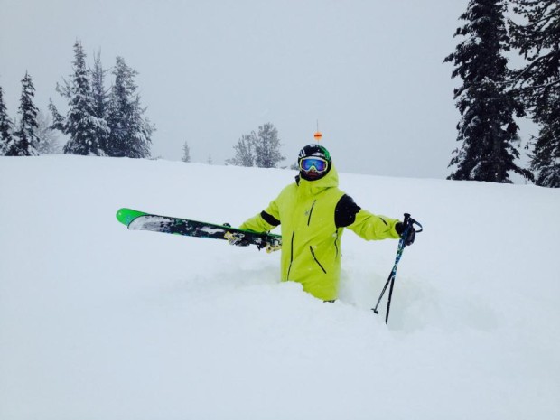 Yesterday at Crystal.  photo:  crystal mountain