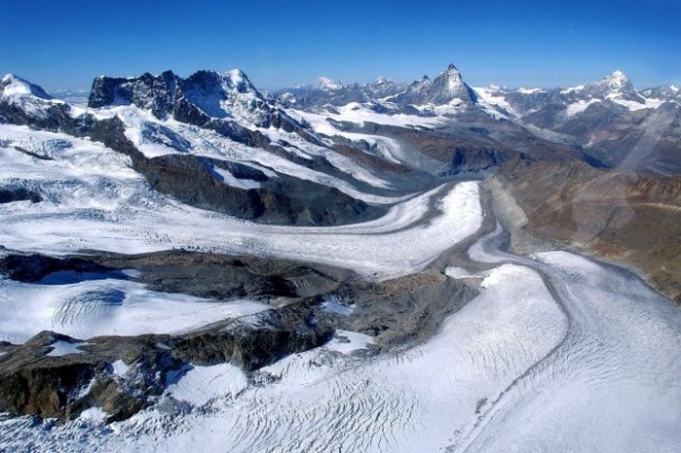 Alto dell'Ortles glacier