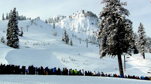 long lines at squaw