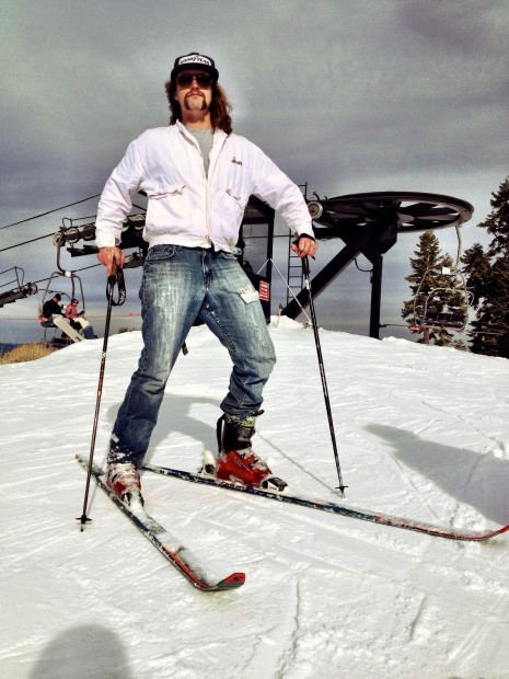 The handle bar stache and skinny skis were out to save us.  Thanks for keeping things fun Mr. Cassidy