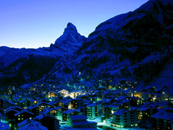 Zermatt ski town
