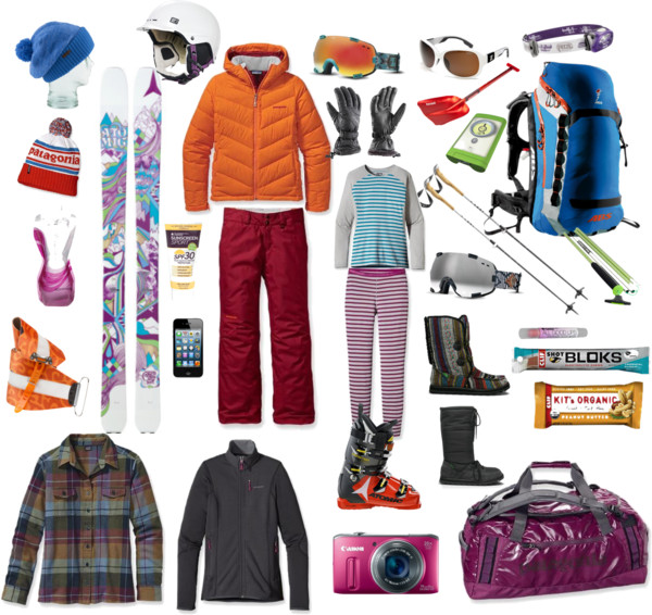 Backcountry skiing gear. image: carolinegleich.com/